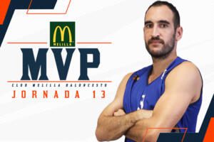 Dani Rodríguez, jugador del Melilla Baloncesto