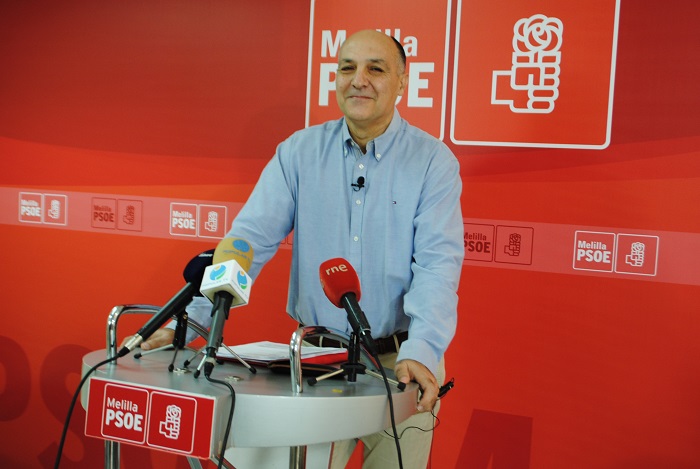 El secretario ejecutivo del PSOE de Melilla Fidel Moga