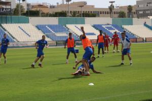 Edu Durán, jugador del Club Melilla Baloncesto