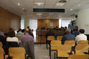 Imagen de la sesión judicial que tuvo lugar el pasado 8 de noviembre para las cuestiones previas