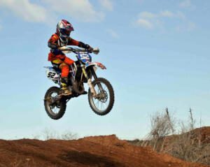 Sebastián Cañada, campeón del Campeonato de Marruecos de 85 CC.