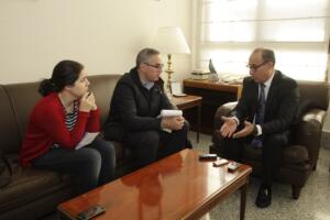 Abdelmalik El Barkani, durante la entrevista concedida a MELILLA HOY