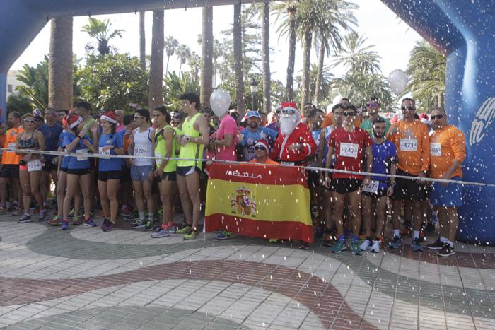 Alrededor de 700 atletas participarán hoy en la V San Silvestre Ciudad de Melilla, con salida y meta en el Parque Hernández, a partir de las 12’00 horas