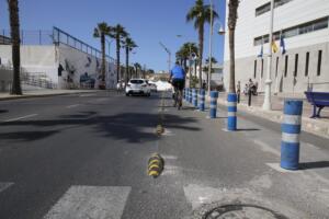 Medio Ambiente aprovechará la obra de las tuberías para construir un carril bici en el Paseo Marítimo