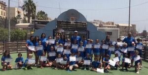 El Belén se ha instalado en la zona de la entrada