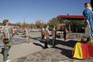 Los dos generales de Melilla rinden tributo a los caídos