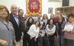 Los alumnos junto al profesor