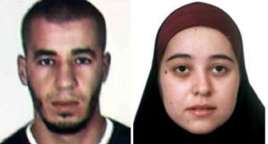 La melillense Nadia Ataich Fernández y su marido Ahmed Debza, marroquí residente en Melilla