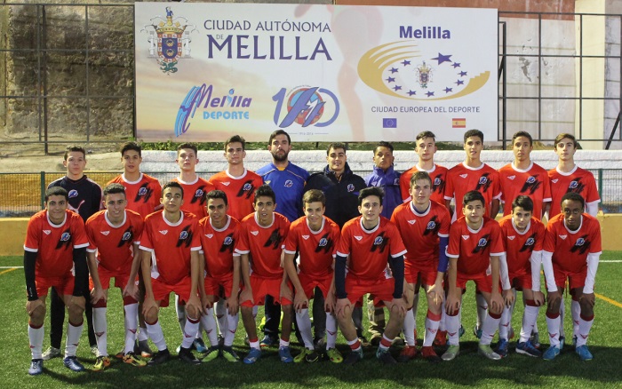 Componentes de la Selección Sub-18 de Melilla