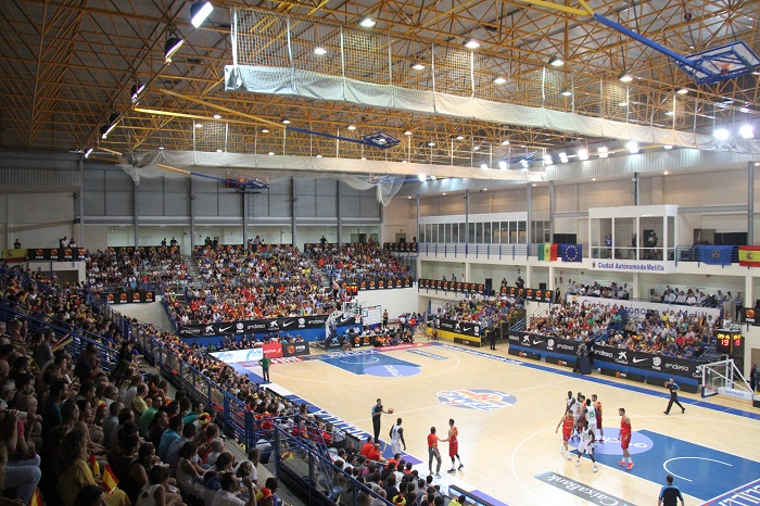 La selección nacional absoluta de baloncesto jugó en Melilla el pasado verano, en el mes de agosto