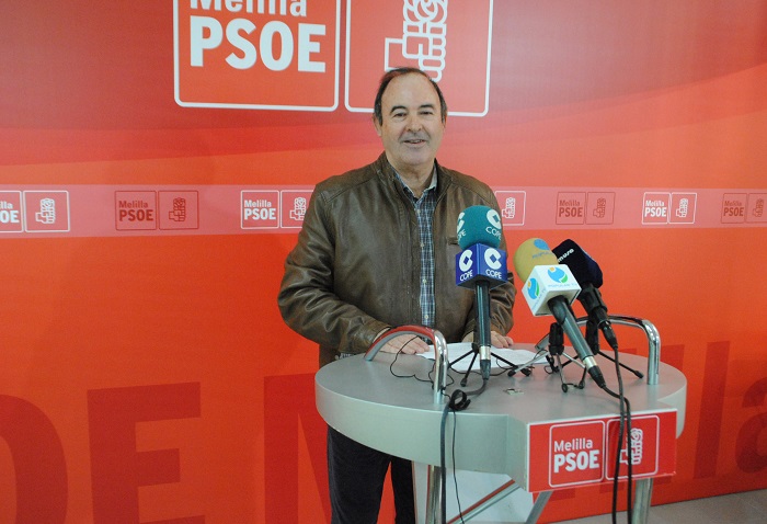 El secretario de Política Autonómica y Municipal del PSOE local, Francisco Vizcaíno