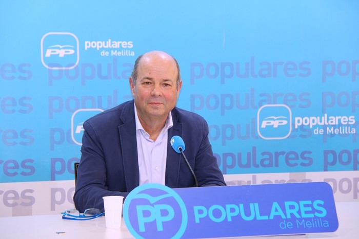El vicesecretario regional de Estrategia y Política Económica del PP de Melilla, Daniel Conesa