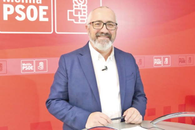 El secretario de Economía, Empleo y Emprendimiento del PSOE de Melilla, Jaime Bustillo