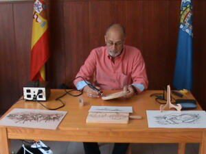 El artista melillense Francisco Peinado ofrece el curso de forma altruista