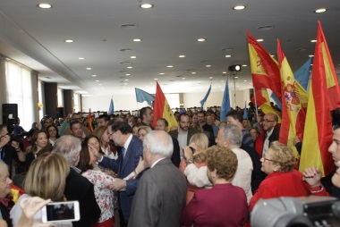 Mariano Rajoy, durante una de sus visitas a Melilla