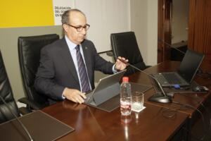 El delegado del Gobierno en Melilla, Abdelmalik El Barkani