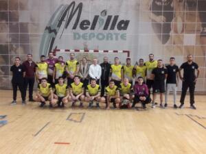 El C.D. Gimnástico Melilla recibirá este sábado al BM. Caserío Ciudad Real, en el Pabellón Municipal Lázaro Fernández, a partir de las 18'00 horas