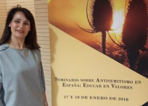 Mª Elena Fernández Díaz, en las jornadas celebradas en Madrid