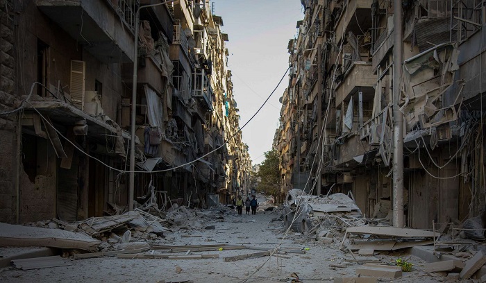Destrucción de Alepo (Siria)