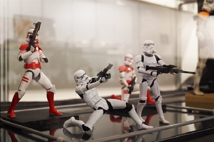 Star Wars cuenta con miles de juguetes, kits especiales y una amplia gama de merchandising