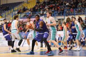 Mamadou Samb, en una acción del choque del pasado viernes