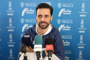 Alejandro Alcoba, ayer durante su comparecencia de prensa