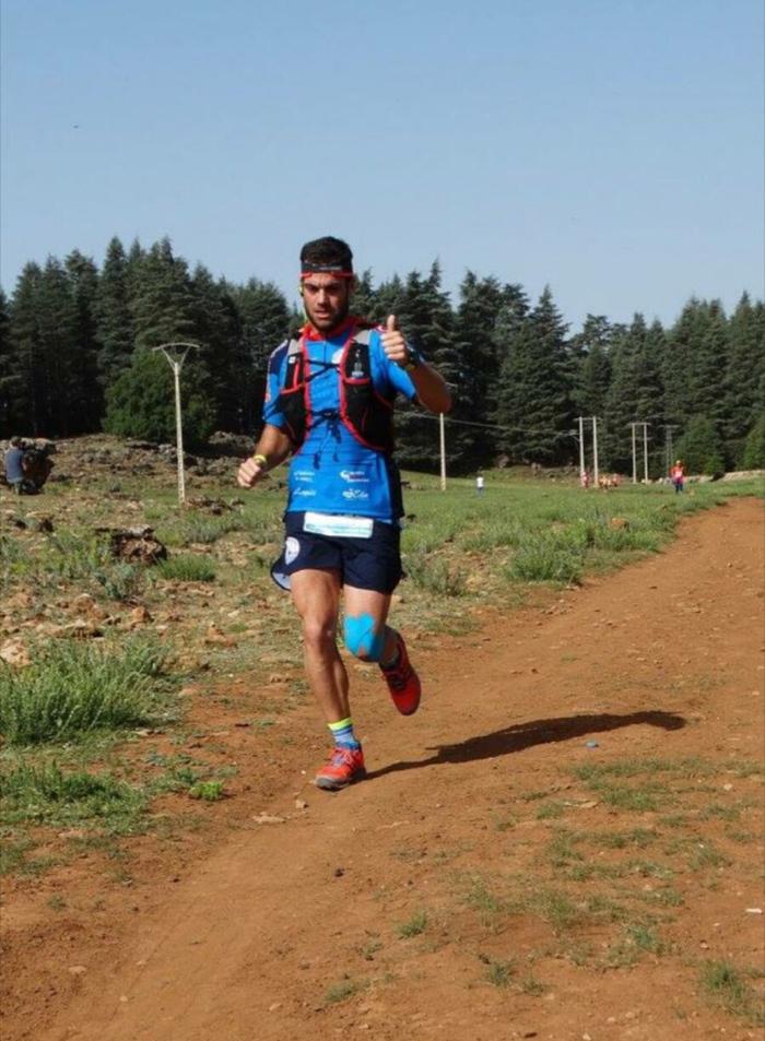 Alejandro Santana, atleta del Club Trail Running Melilla