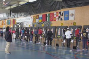Imagen del Campeonato de España de Tiro con Arco en Sala 2018