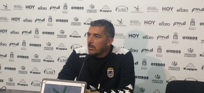 Juan Marrero, entrenador del C.D. Badajoz