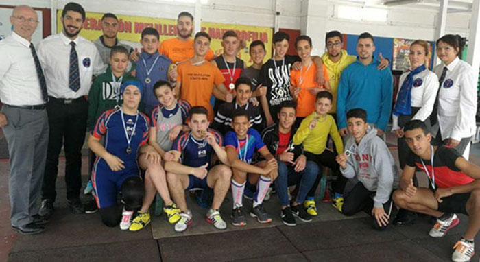 Participantes en la primera jornada de liga de la Federación Melillense