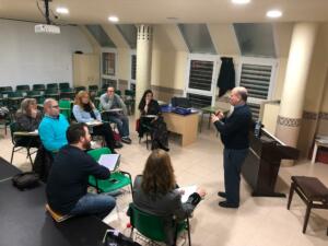Estuvo impartido por Ángel Feltrer, profesor del Conservatorio de Madrid y Fundador del Coro Organum de Madrid