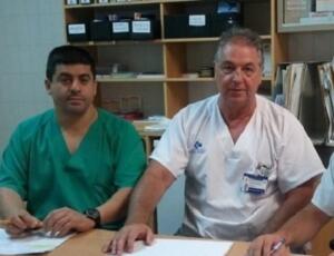 Jesús Delgado y Rafael Soler, presidente y secretario general del Sindicato de Médicos de Melilla