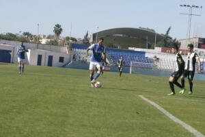 Yacine Qasmi, la gran referencia de la U.D. Melilla en ataque