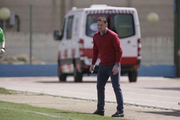 Mario Simón, entrenador del Lorca Deportiva