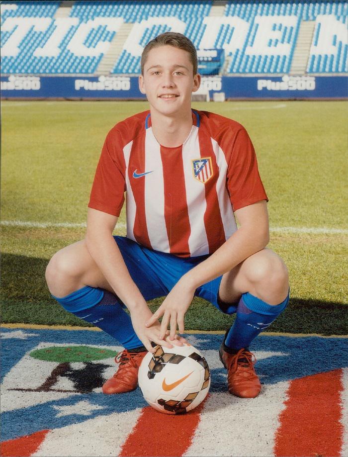 Borja Garcés ha pasado del Atlético Madrileño al primer equipo de la División de Honor de Juveniles, el Atlético Madrid