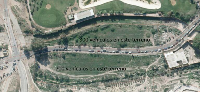 Los terrenos están situados a cada lado de la carretera Farhana, en terreno de Melilla