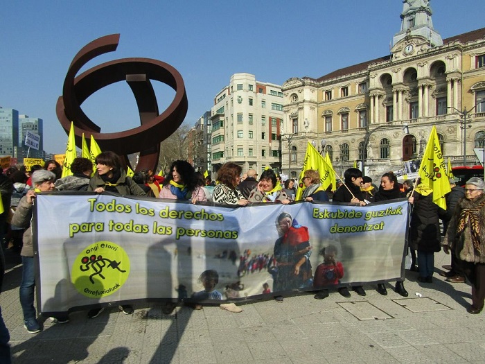 Marchas en Bilbao, Valencia, Logroño, Soria y Madrid, entre otros lugares