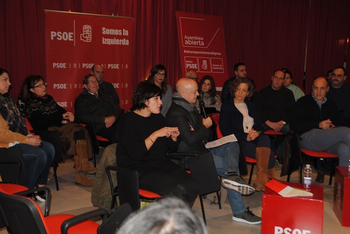 El secretario federal de Transparencia y Democracia Participativa del PSOE ayer en la sede de Melilla
