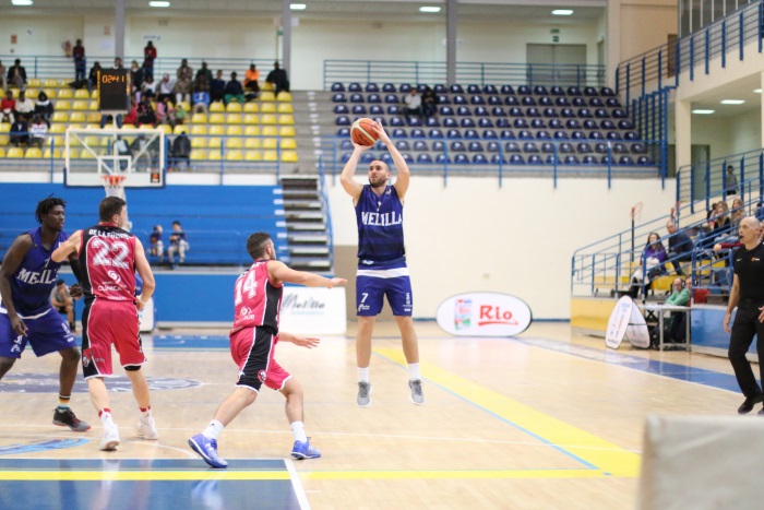 Los melillenses vencían al cuadro pucelano, en el partido de la primera vuelta, por un claro 79-62