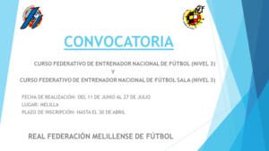Cartel anunciador de los cursos