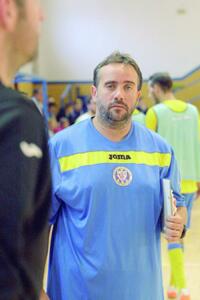 Raúl Cuenca, entrenador del Sporting Constitución