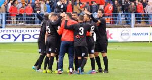 La U.D. Melilla venció la pasada temporada al Extremadura a domicilio, con el tanto de David Cubillas