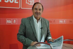 Francisco Vizcaíno, diputado del grupo socialista en la Asamblea de Melilla