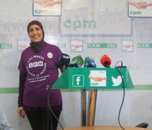La diputada de CPM Fatima Mohamed Kaddur