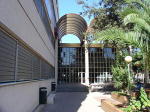 Instituto Miguel Fernández de Melilla, en el barrio del Real