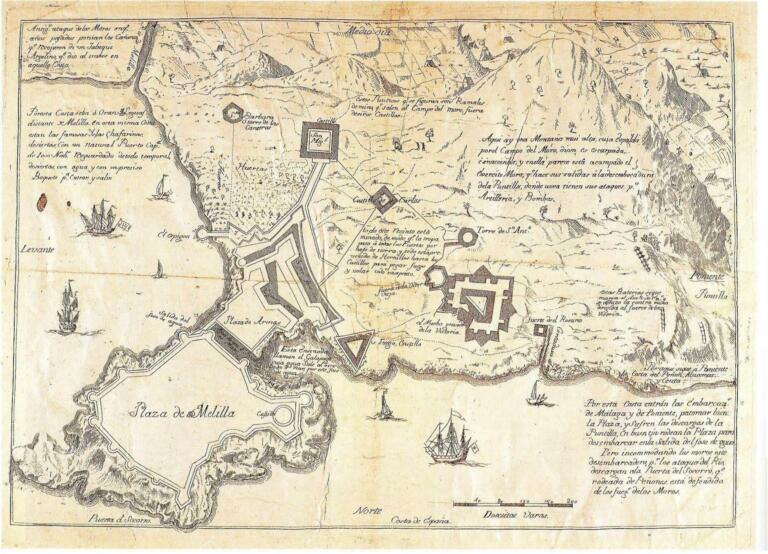 Plano Sitio 1774-1775.