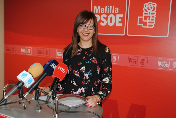 La secretaria de Organización del PSOE local Sabrina Moh