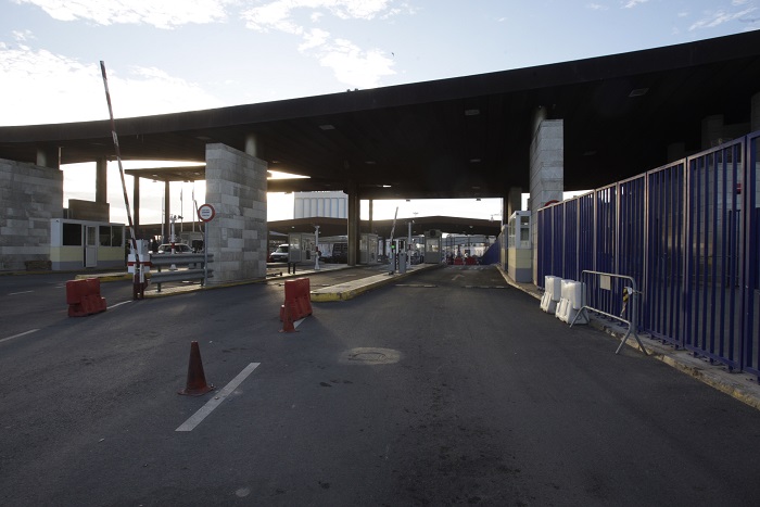 Imagen del puesto fronterizo de Beni Enzar donde ocurrieron los hechos el 11 de febrero