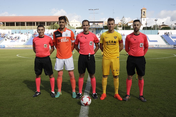 El colegiado sevillano dirigió el pasado 5 de noviembre el choque Melilla 1-0 UCAM Murcia