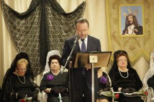 Juan Carlos Heredia fue el encargado del acto de exaltación